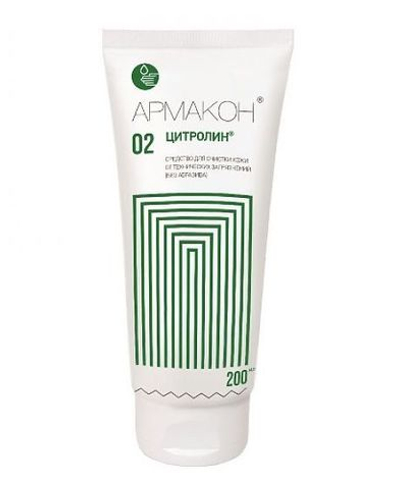 Очистка "ЦИТРОЛИН" без абразива от трудноудаляемых загрязнений технического характера