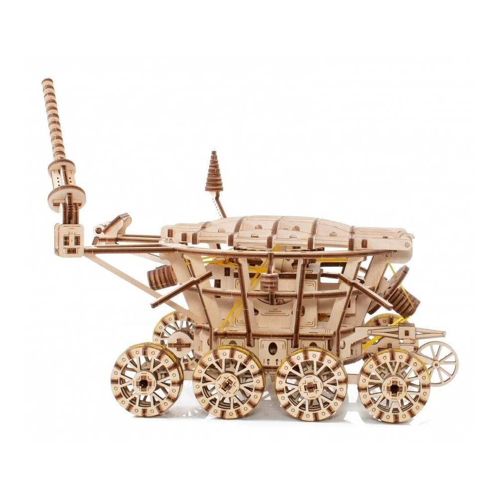 Деревянный механический конструктор Луноход-1 (EWA)