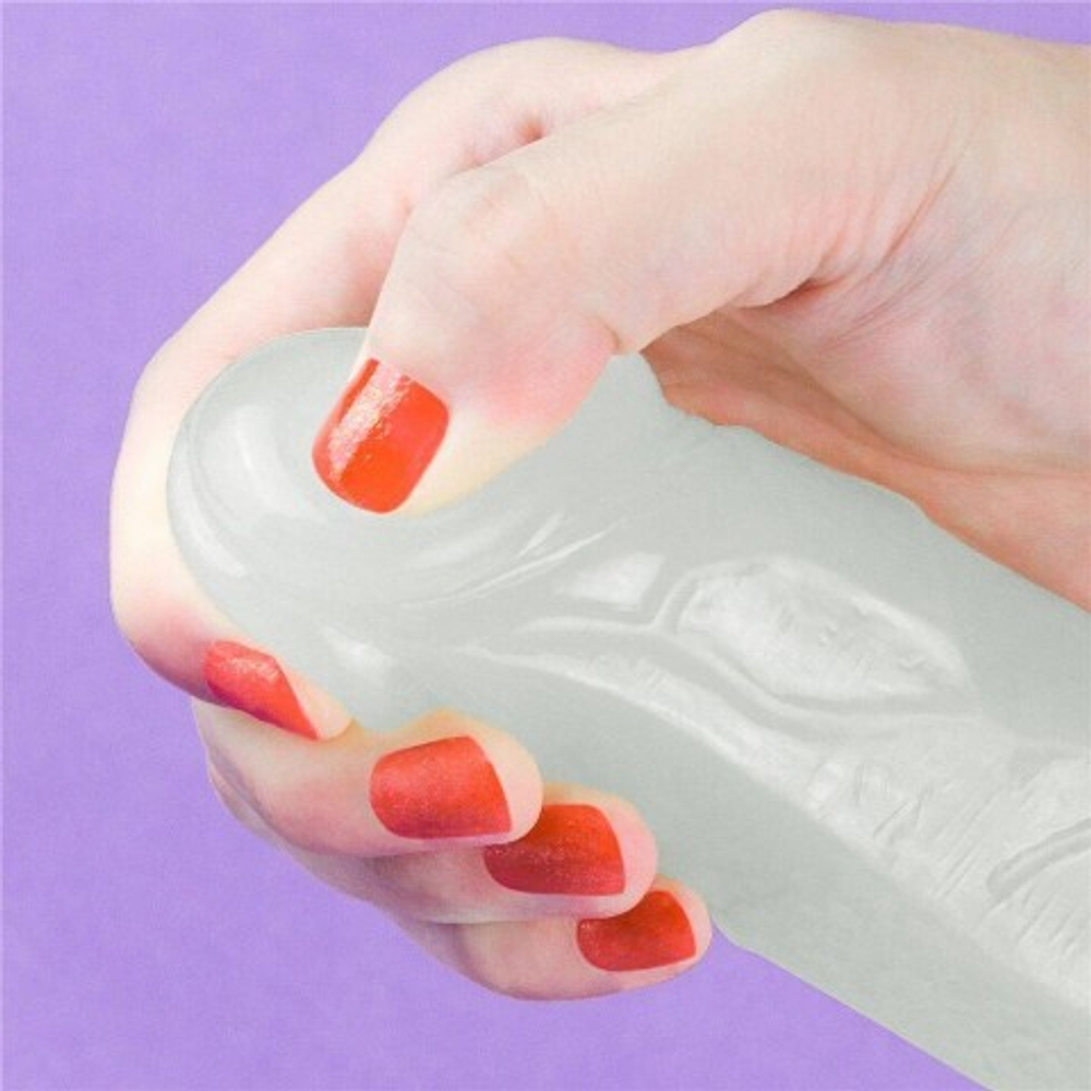 Фаллоимитатор Lovetoy Lumino Play (19×4 см) светится в темноте