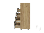 Комод КМ-20 Прихожая Твист (крафт/графит)