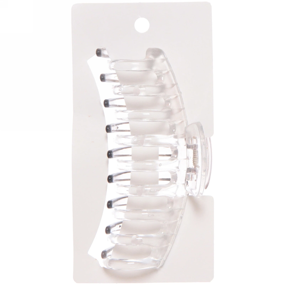 Заколка-краб для волос на блистере «Diana Collection - Liza», микс 6 цветов, 11*5см