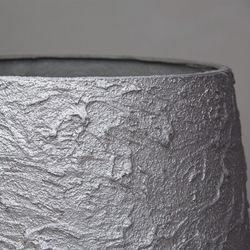 Кашпо CYLINDER SILVER MAX D45 H45