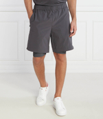 Шорты S_Run3 BOSS GREEN - пепельный(50494782)