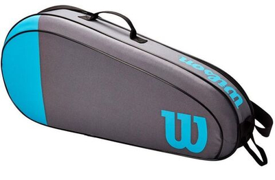 Сумка теннисная Wilson Team 3 Pk - blue/grey
