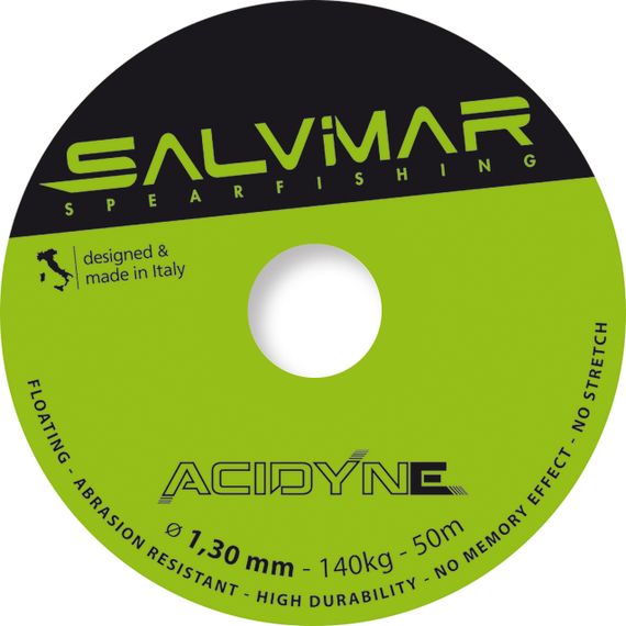 Линь Salvimar Active Dyneema желтый ø1,3 мм 140 кг 400 м
