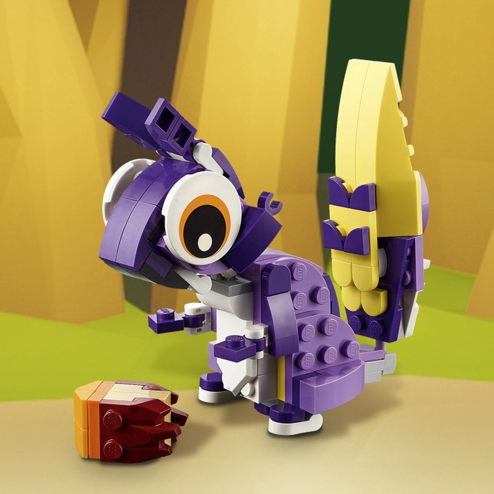 Конструктор LEGO CREATOR Удивительные лесные обитатели 3в1 31125