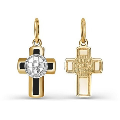 Подвеска из золота с эмалью