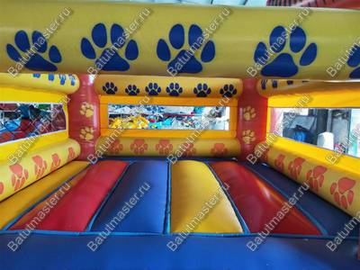 Детский надувной батут "Тигр" 5*4*3