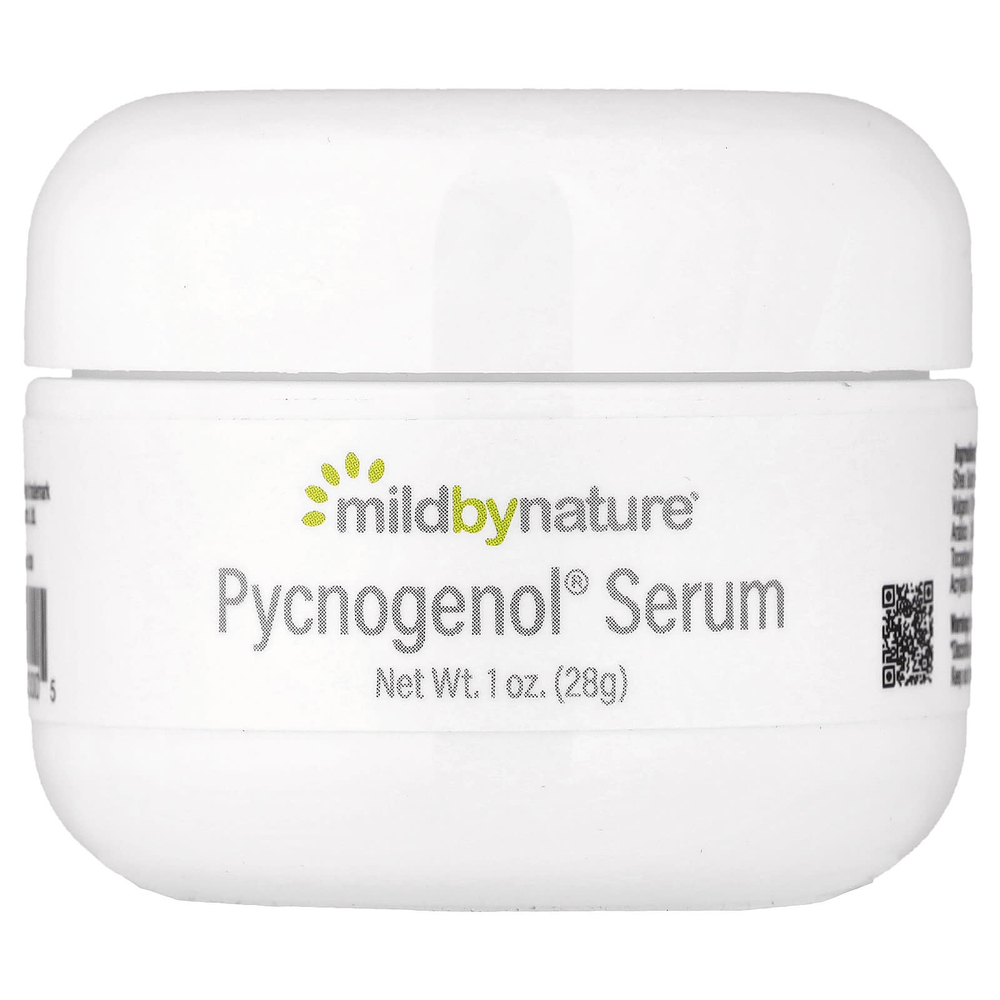 Mild By Nature, Pycnogenol®, сыворотка (крем), успокаивающая и омолаживающая сыворотка, 28 г (1 унция)