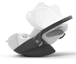 Коляска 3 в 1 Cybex Priam IV Rosegold complete и автокресло Cloud T i-Size Platinum White Plus Mirage Grey