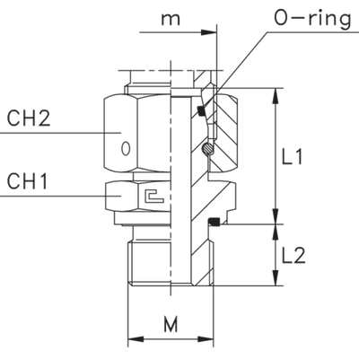 Штуцер FNE DS10 16х1.5