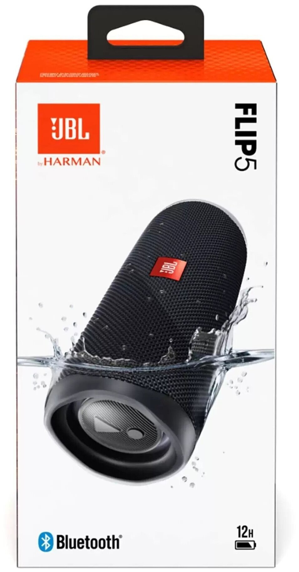 Портативная акустика JBL Flip 5 Black (чёрный)