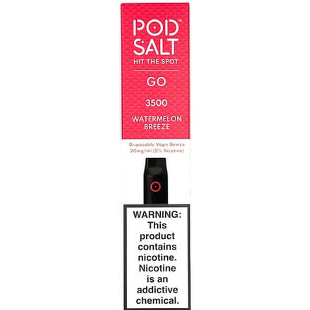 Pod Salt GO 3500 - Watermelon Breeze (2% nic)