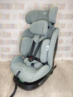 Автокресло детское Indigo E-Tron ISOFIX I-SIZE группа 0/1/2/3 (0-36) зеленый