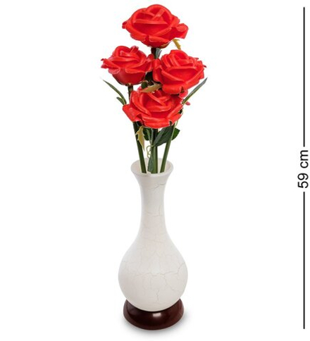 LP-04 Розы в вазе с LED-подсветкой