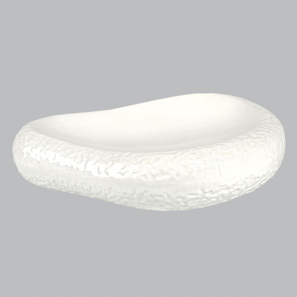 Блюдо для подачи 25,8*20,5 см h5,5 см Organic белое фарфор P.L. Proff Cuisine [2]