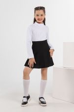 Джемпер для девочки Скул-3 Виотекс БЕЛЫЙ