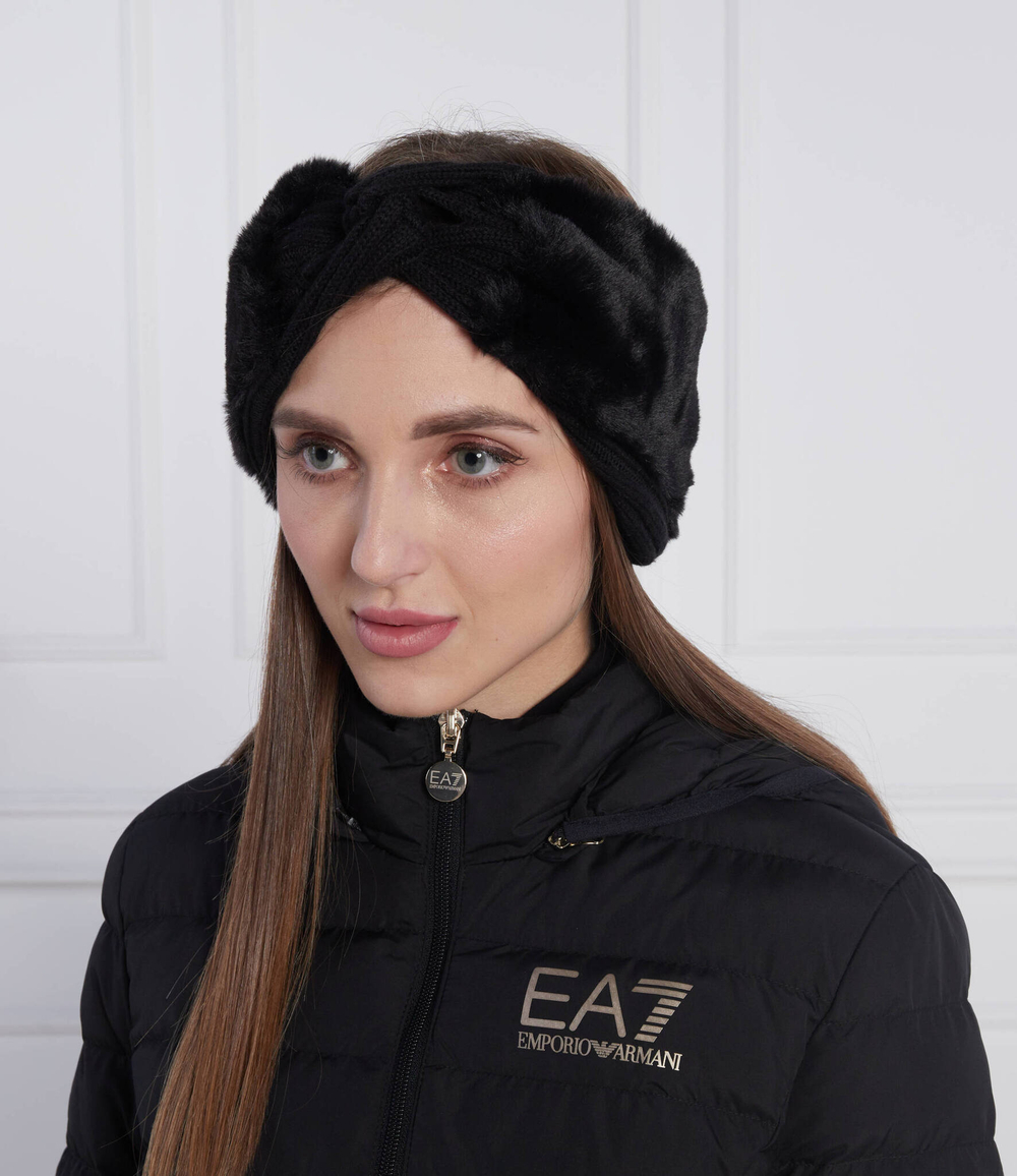 двухсторонняя повязка EA7 - черный(284905 2F300)