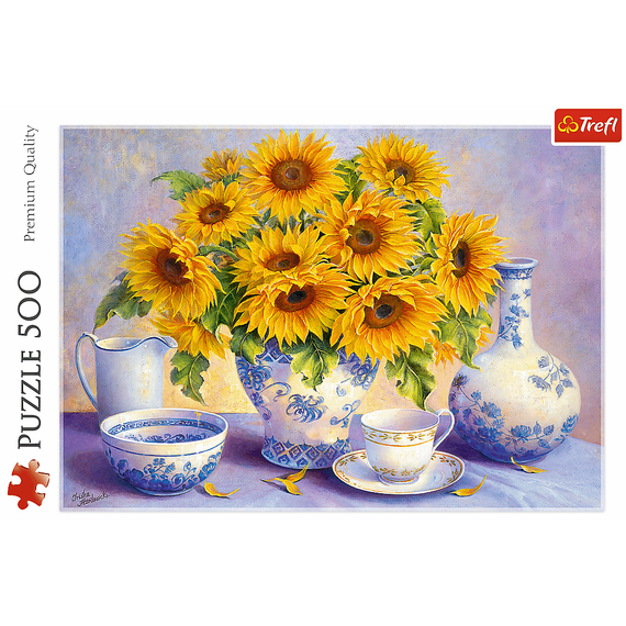 Puzzle &quot;500&quot; - Sunflowers / DDFA