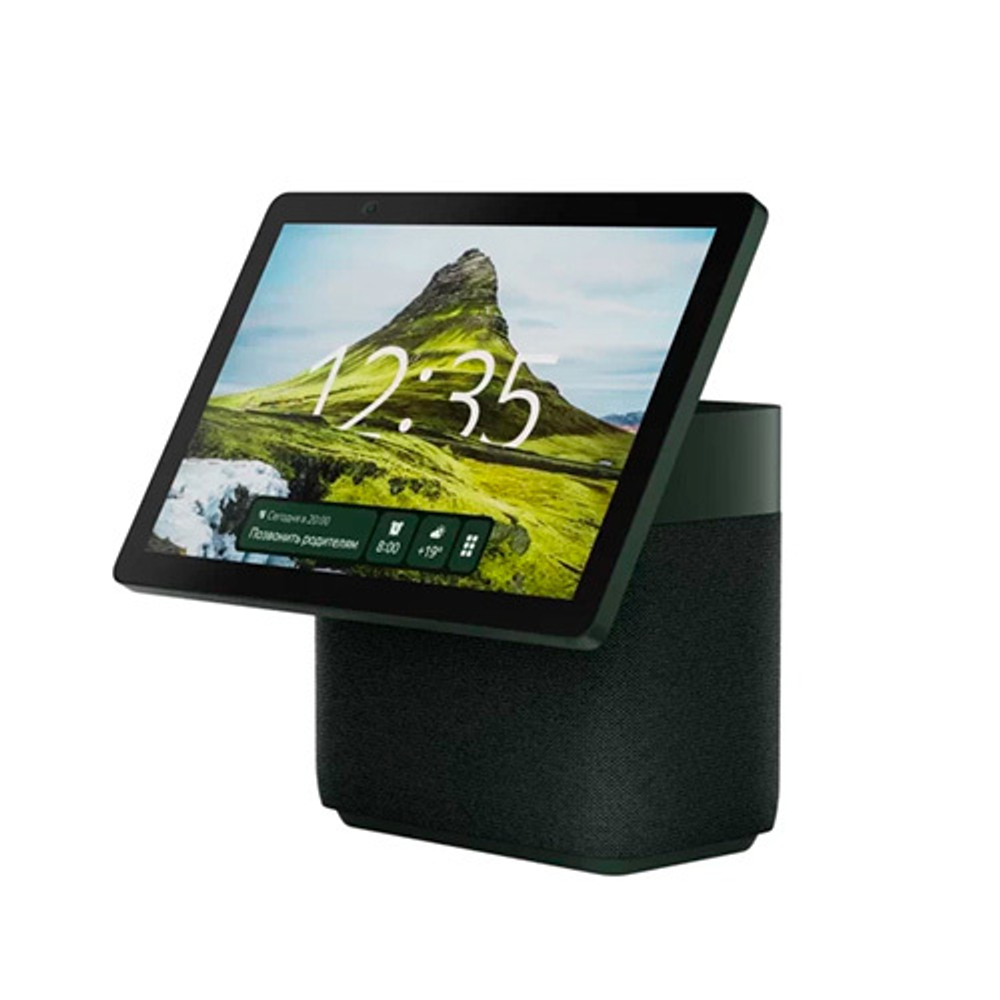 Умная колонка Yandex Станция Дуо Макс Zigbee Алиса зеленый 60W 1.0 BT/Wi-Fi 10м (YNDX-00055GRN)