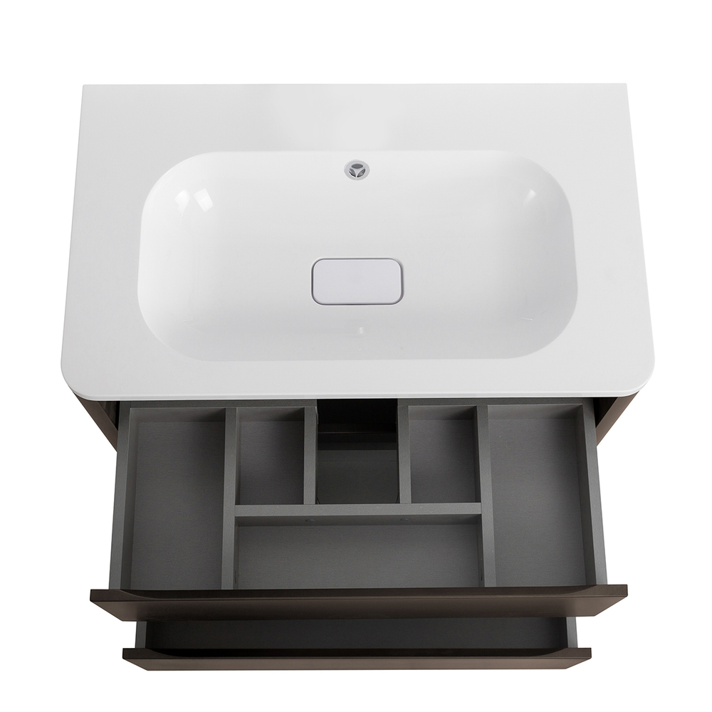 Мебель для ванной Cezares RELAX 80 Оружейная сталь RELAX-800-2C-SO-GM