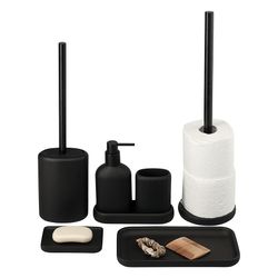 Ершик для унитаза Slim, черный