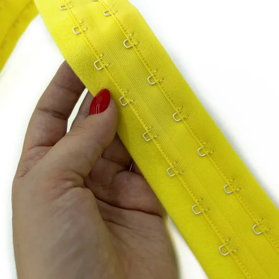 Крючки на ленте двухрядные желтые, Arta-F