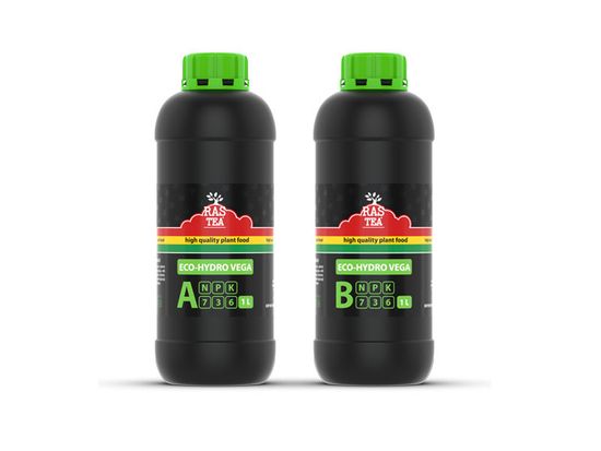 Удобрение минеральное для стадии вегетации и гидропоники RasTea Eco-Hydro Vega A+B 1 л