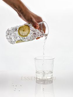 Кувшин стеклянный "Лимао" для напитков 600 мл