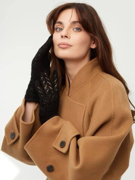 Перчатки ажурные ПЧ237-07 черный