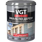 VGT Эмаль ВДАК -1179 по дереву темно-коричневая " Профи" 1 кг