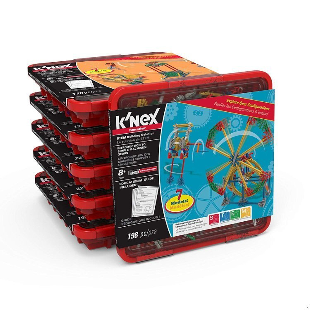 KX78606 K'NEX Education Простые машины и механизмы. Набор для класса