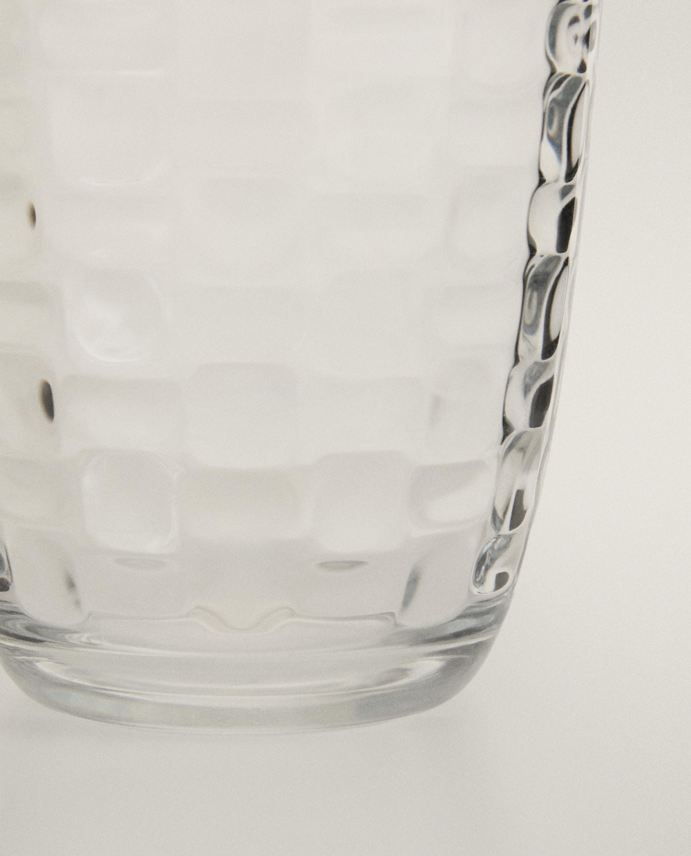 Zara Home стакан из стекла, цвет прозрачный, 12 см · 0284/401