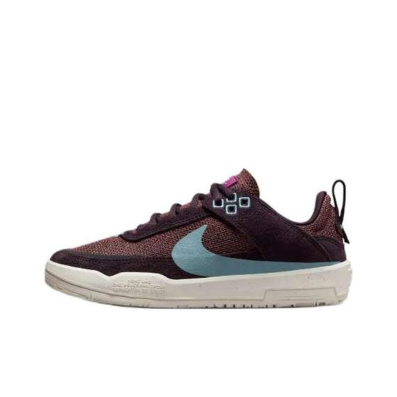 NIKE SB DAY ONE Детские Скейтбординги Низкие Топы Бургундский Унисекс