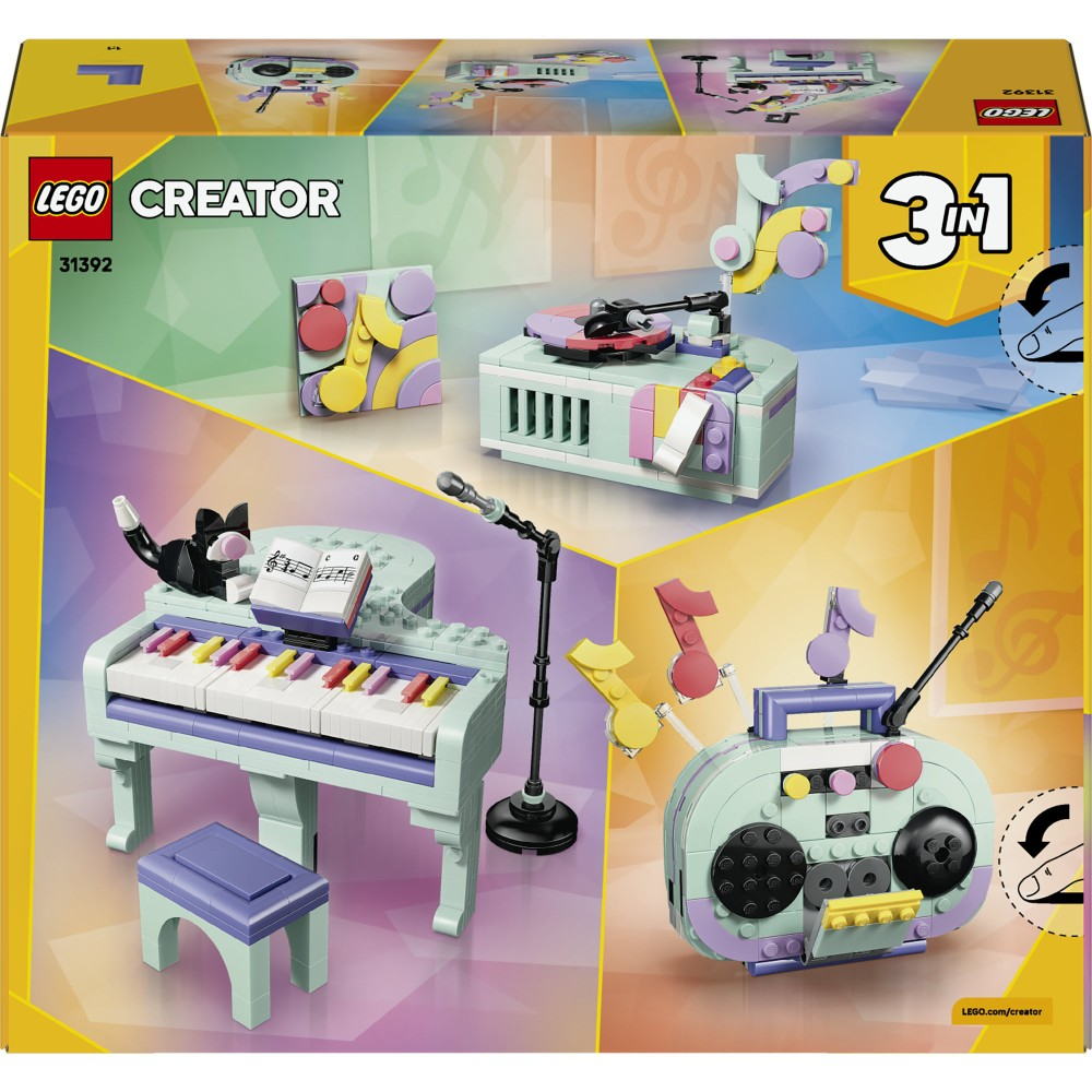 Конструктор LEGO Creator 31392 Декоративное пианино с котом 3 в 1 — фото 12