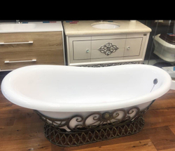 Ванна из литьевого мрамора Эстет Марсель 170х80 белая, ФР-00001849