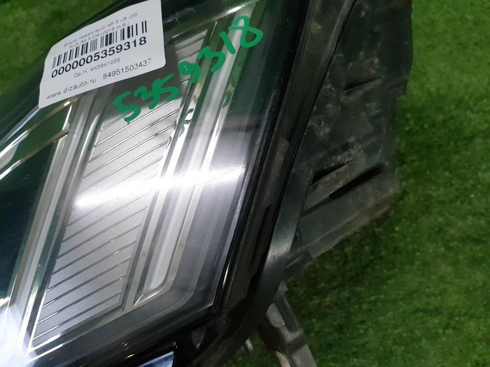 Фара левая Audi A6 5 C8 (2018-2023) LED