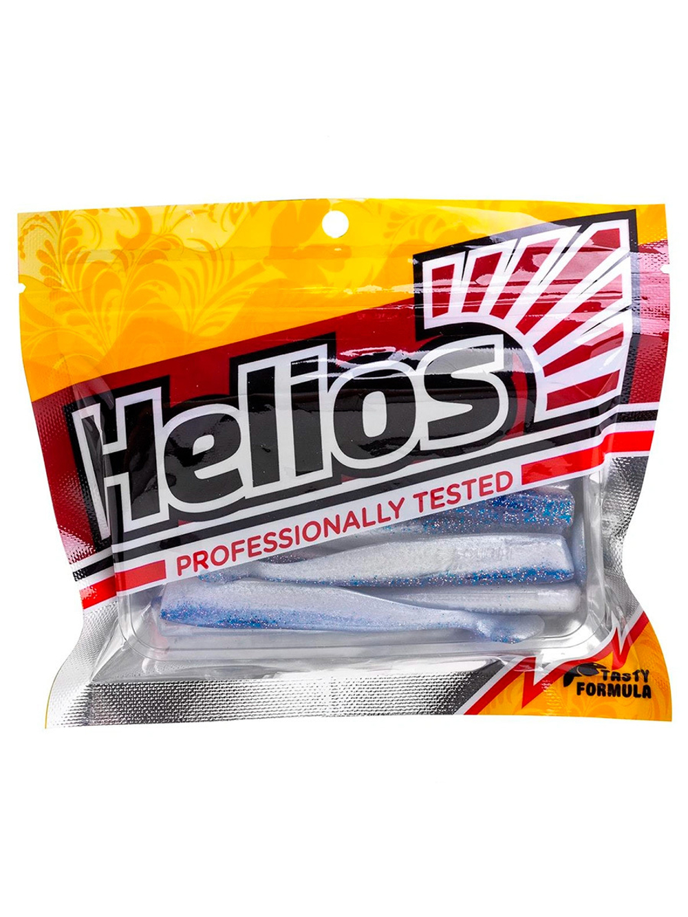 Виброхвост Helios Chebak 3,15"/8 см Electric green 7шт. (HS-3-007)