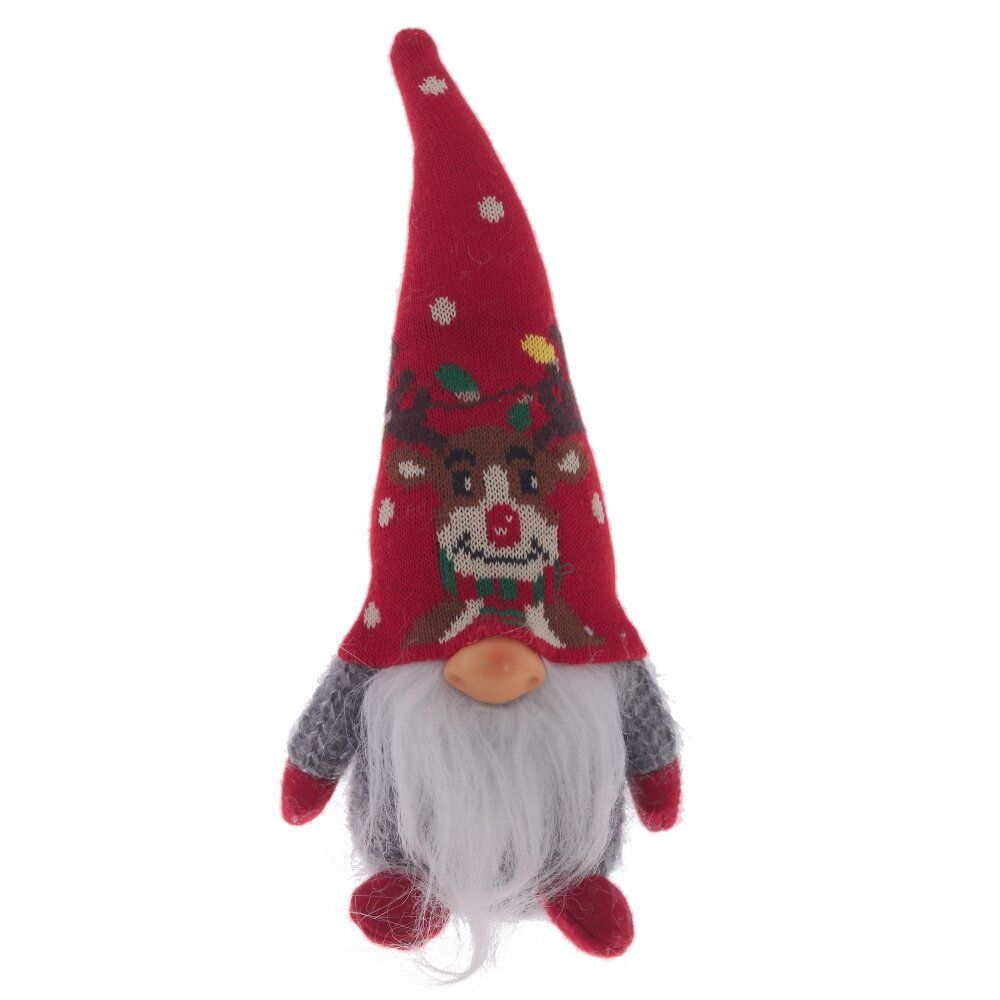 GAEM Игрушка набивная "Гном", L11 W8 H25/15,5 см, 4в.