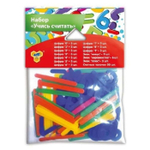 Счетный материал, цифры, знаки ПЧЕЛКА, "Учись считать"