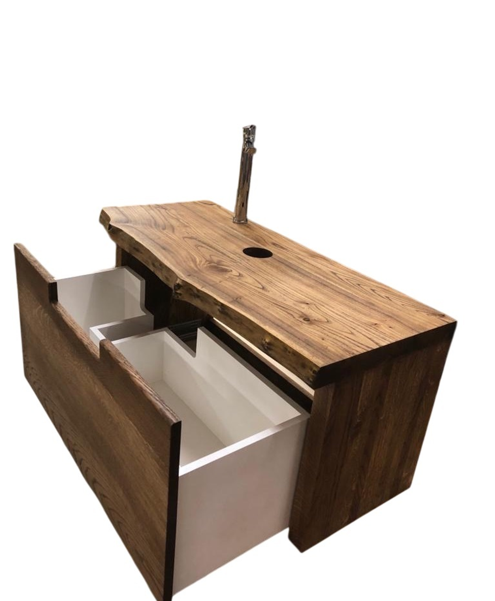 Подвесная тумба с раковиной