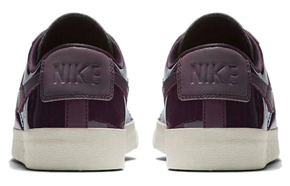Кроссовки Nike Blazer Low Nocturne Port Wine (Женская размерная сетка)