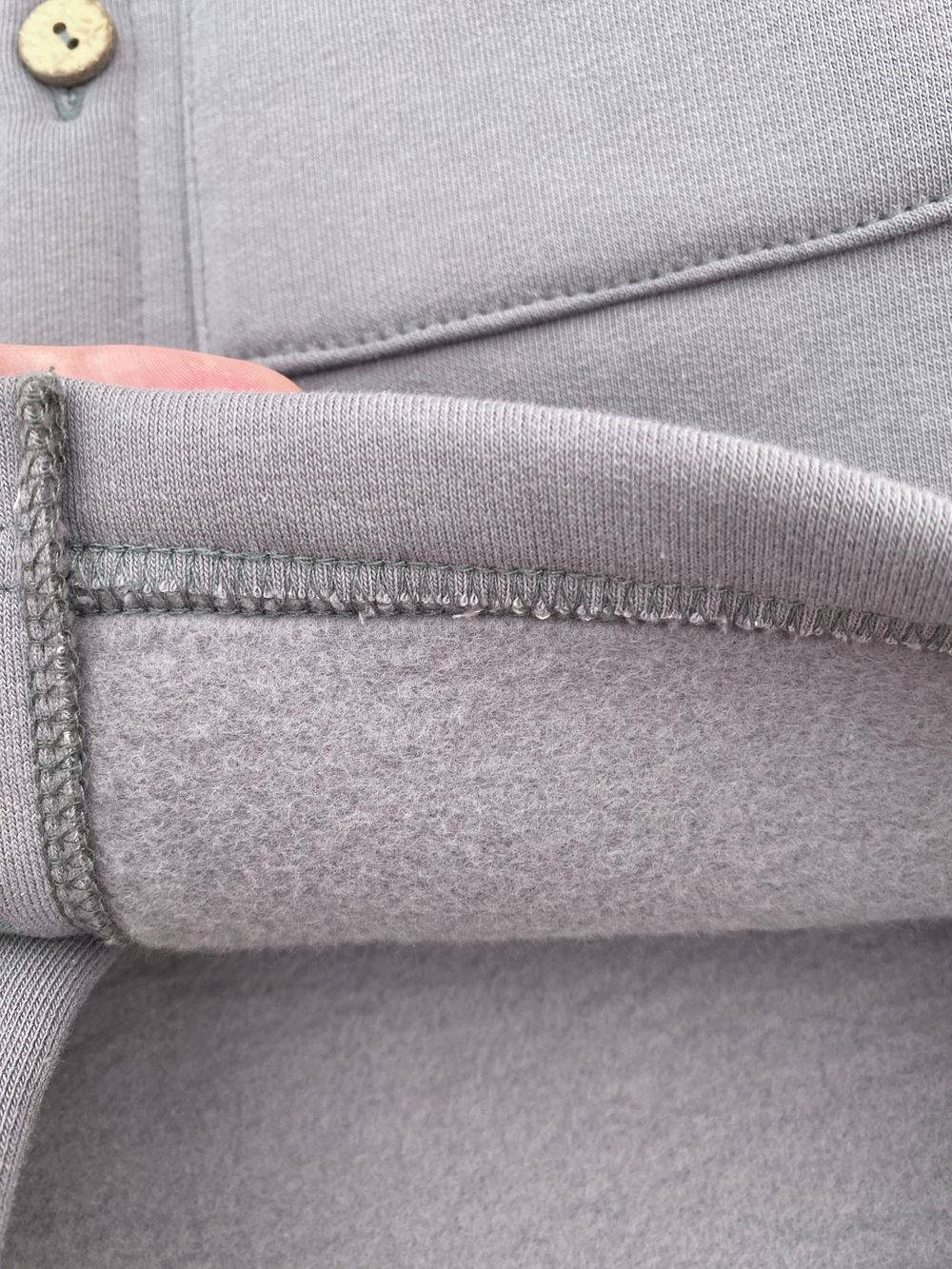 Рубашка теплая (футер)