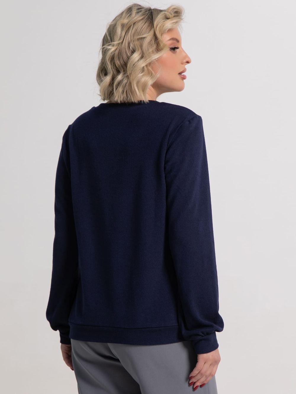 Джемпер трикотажный Мелоди (синий) Б15269-50М LT Collection