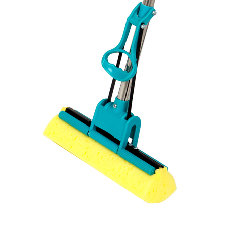 Швабра отжимная MopP-16, с насадкой из поролона (1/20) "РЫЖИЙ КОТ"---