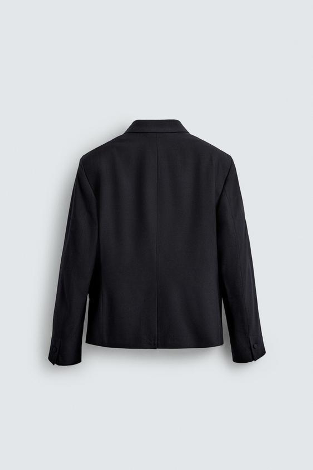 ZARA HARRY LAMBERT X DISNEY ДВУБОРТНЫЙ БЛЕЙЗЕР, МОРСКОЙ СИНИЙ