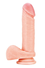 Фаллос на присоске REALSTICK 202 (Цвет: телесный)
