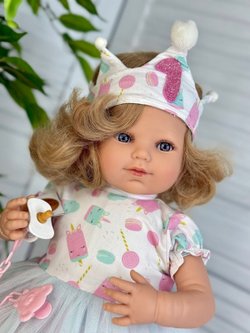 Кукла Реборн BERJUAN мягконабивная 50см Baby Sweet (1228)