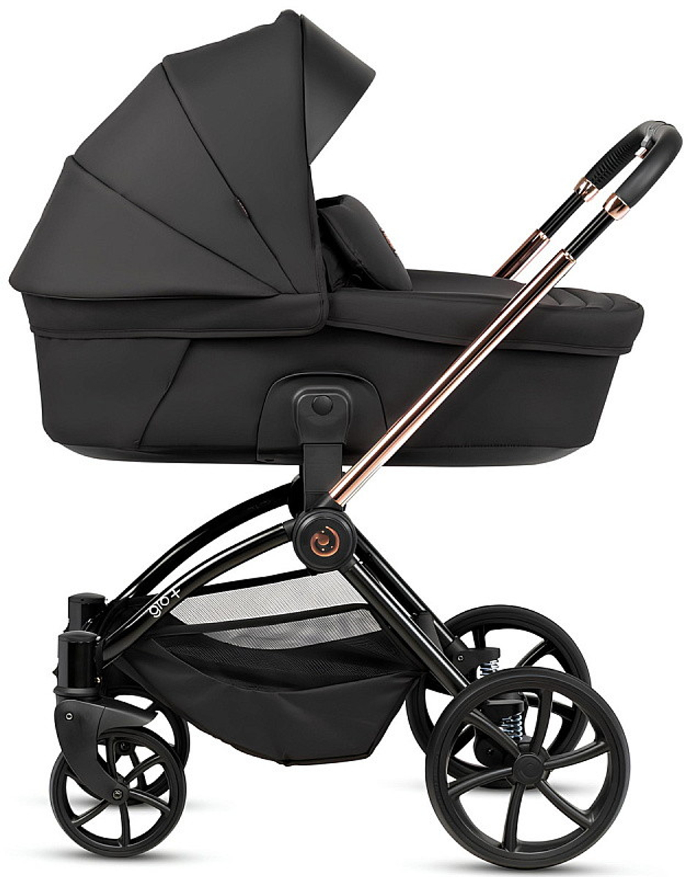 Детская коляска Tutis Gio Plus 3 в 1 с автокреслом Elo Lux EduSky Black 1552135 Nero