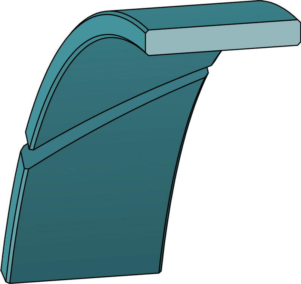 A255-105 Опорно-направляющее кольцо из полиэфирной смолы  105-110-9,7